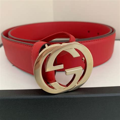 supreme red gucci belt|gucci imprime belt.